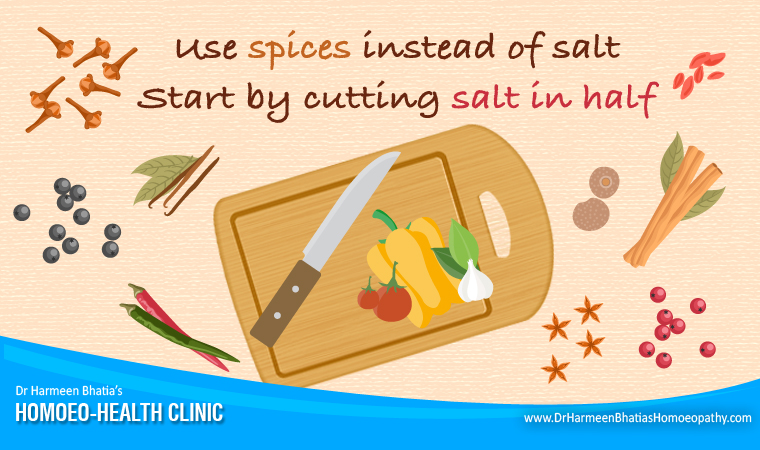 use spices instead of salt